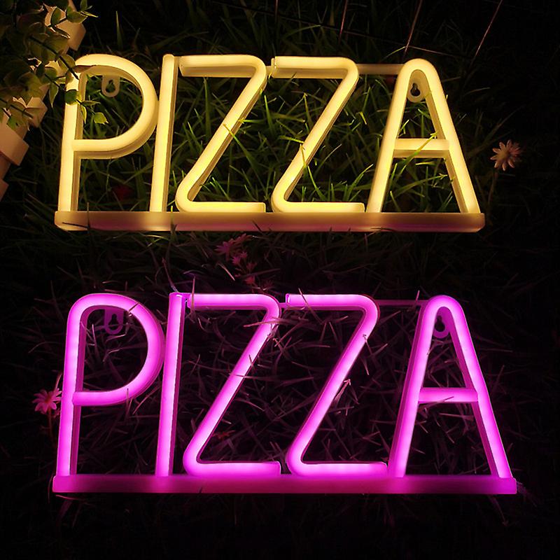 PIZZA LED neoninė reklama ant sienos