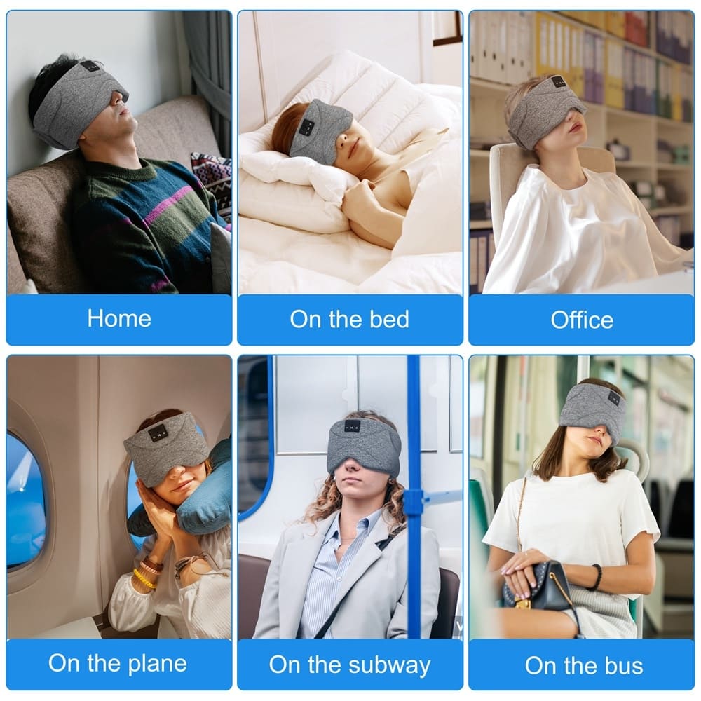 miego kaukė su garsiakalbiais, skirta mobiliųjų išmaniųjų telefonų miego kaukėms