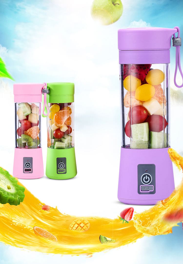 Smoothie maker kelyje nešiojamas mini galingas USB maišytuvas